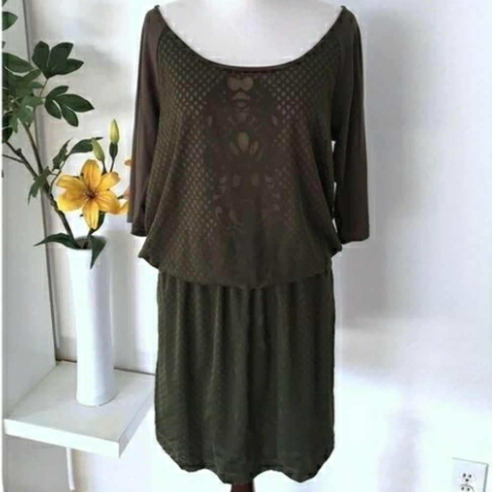 Max Studio Olive Green dress XS